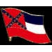 MISSISSIPPI PIN STATE FLAG PIN